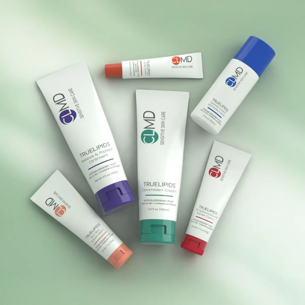 CLMD Sensitive Skin Care TrueLipids barrier-repair products